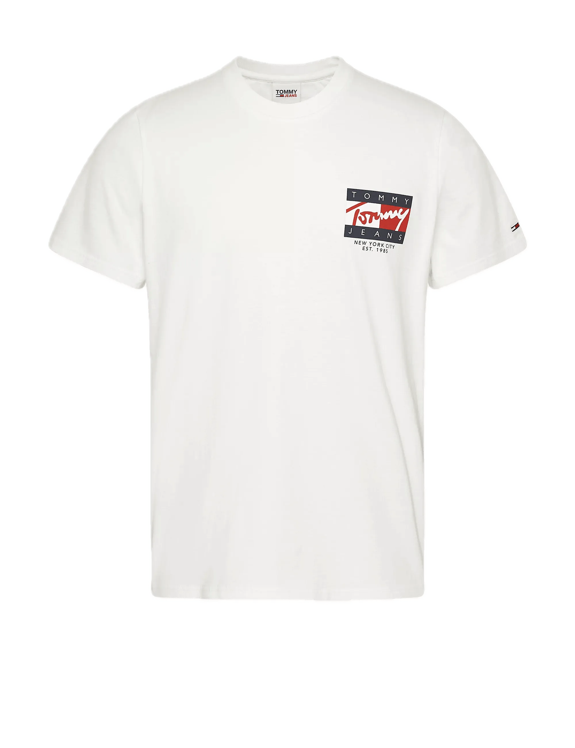 Camiseta Tommy Jeans Vintage Flag - ECRU