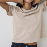 Camiseta ESE O ESE Básica Trendy Taupe