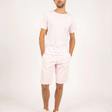 Camiseta Unisex Saint James Levant Rose Neige - ECRU