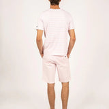 Camiseta Unisex Saint James Levant Rose Neige - ECRU