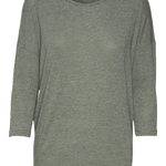 Camiseta Vero Moda Carla Laurel Wreath - ECRU