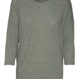 Camiseta Vero Moda Carla Laurel Wreath - ECRU