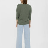 Camiseta Vero Moda Carla Laurel Wreath - ECRU