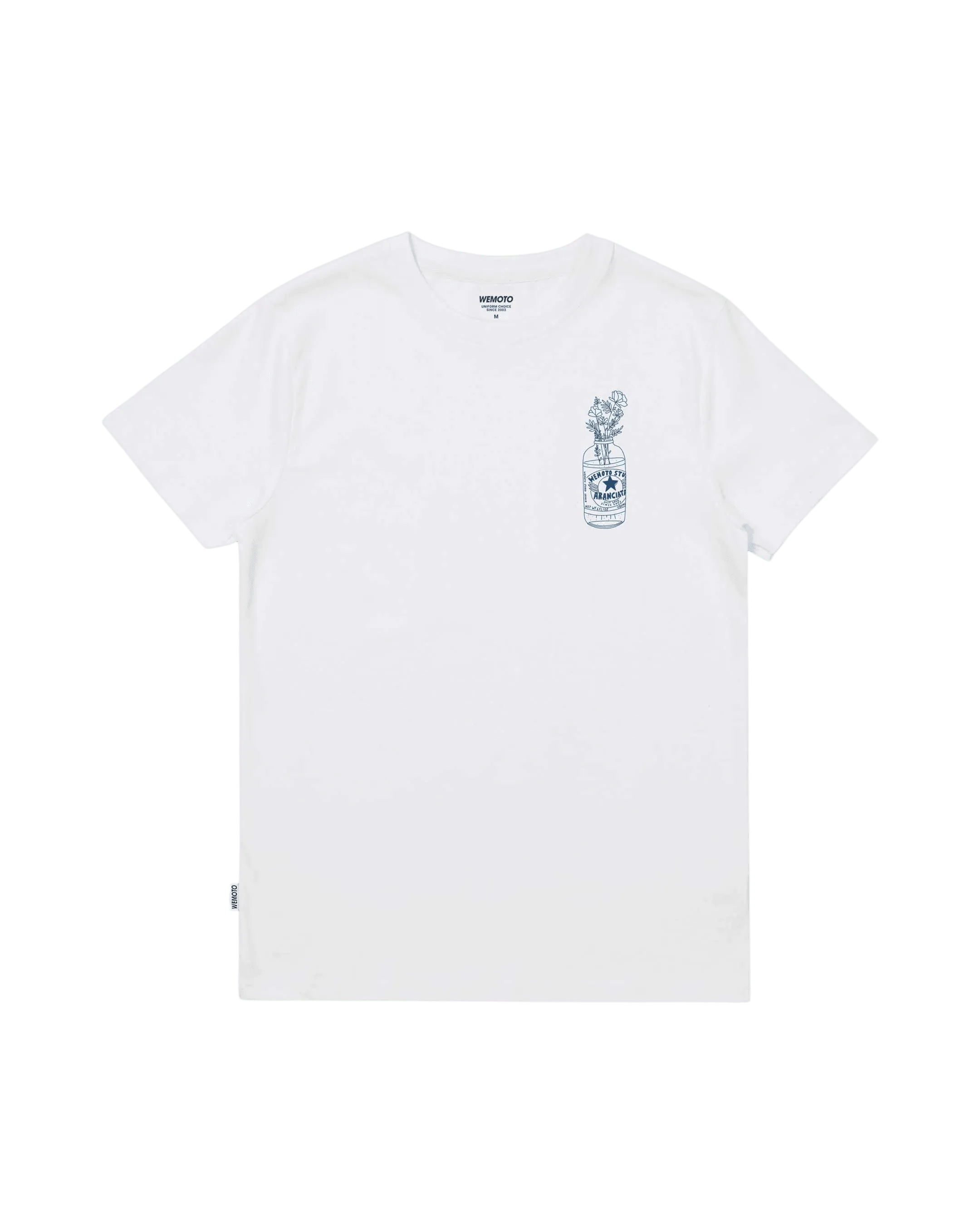 Camiseta WEMOTO Amalfi White - ECRU