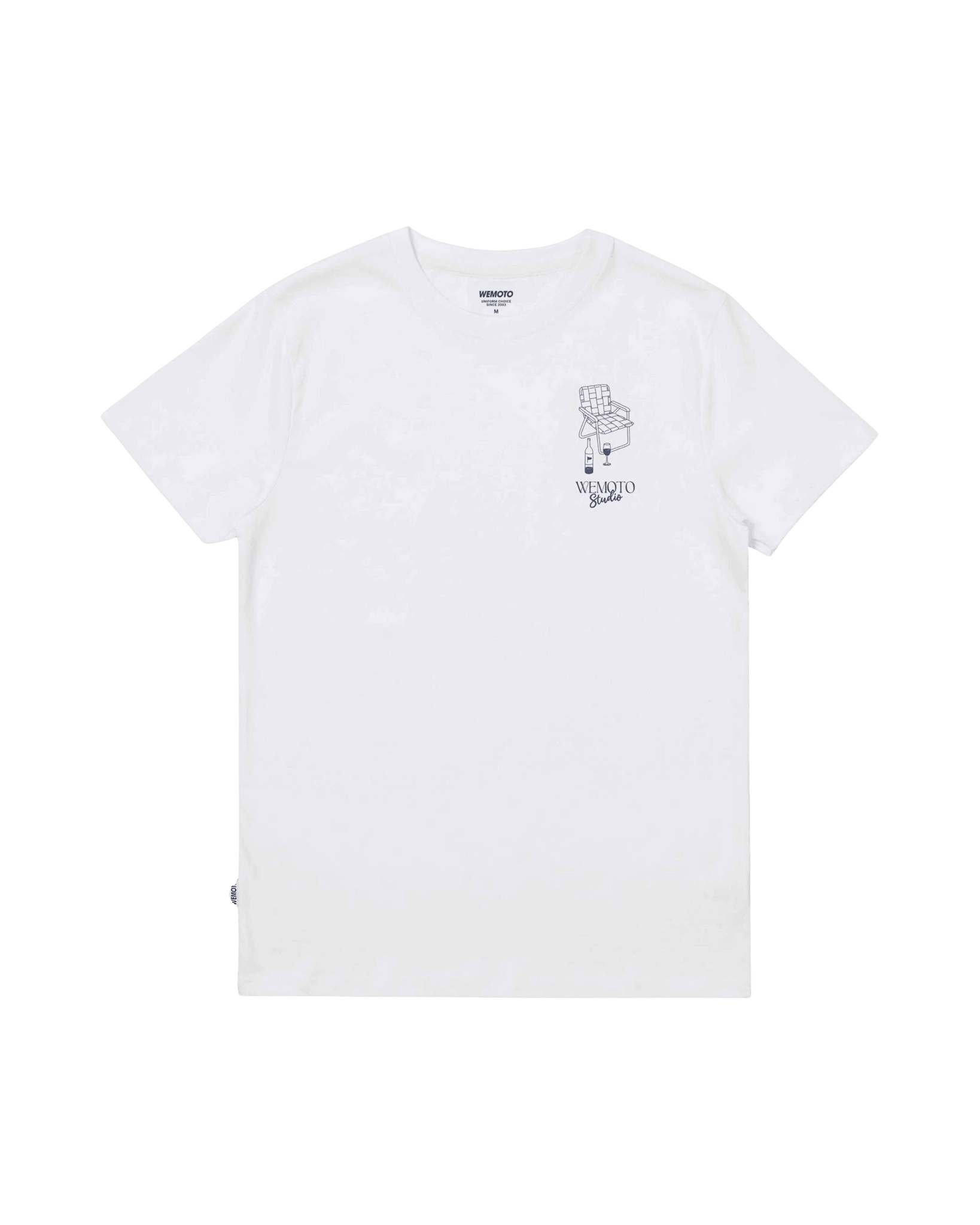 Camiseta WEMOTO Blanc White - ECRU
