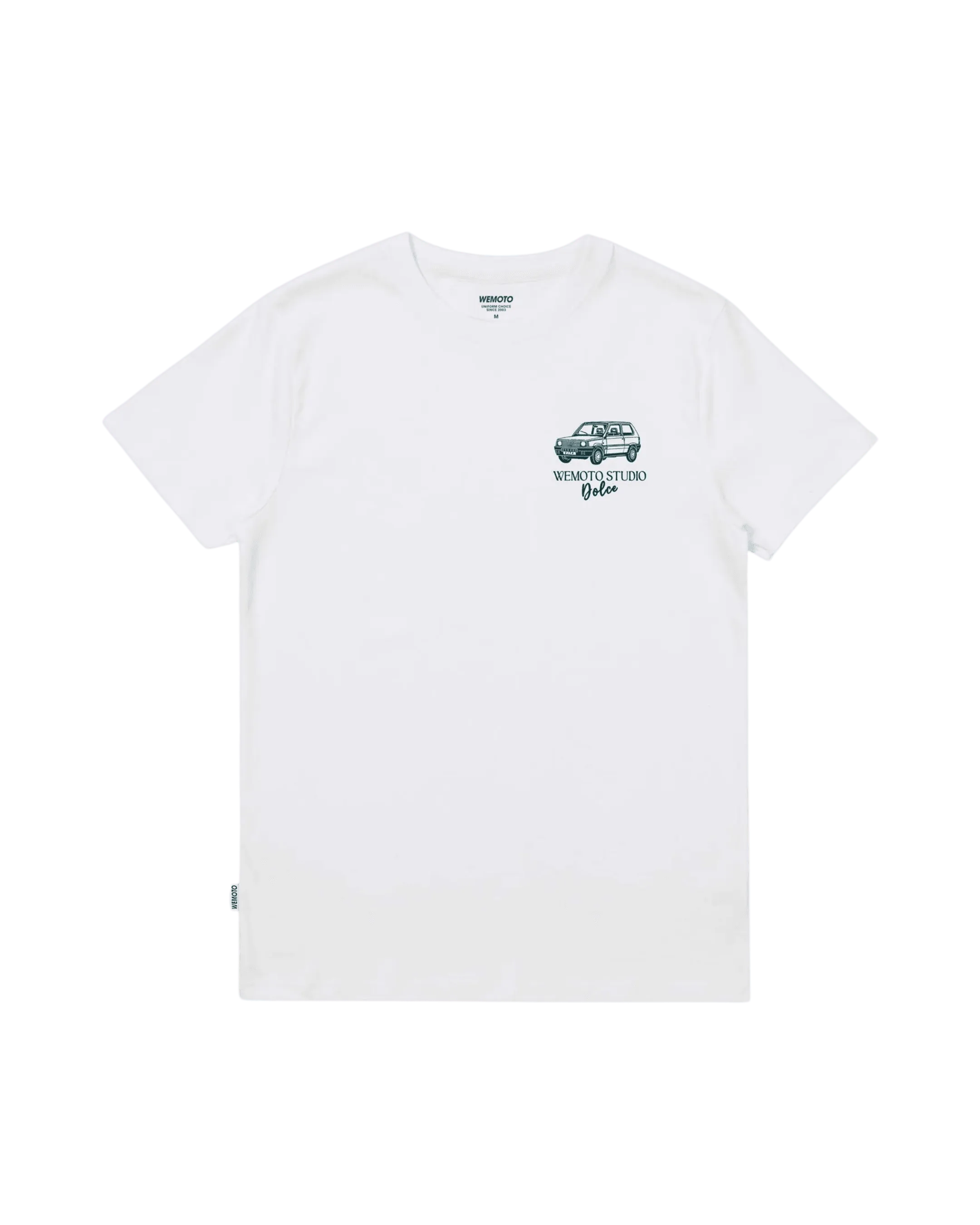 Camiseta WEMOTO Market White - ECRU