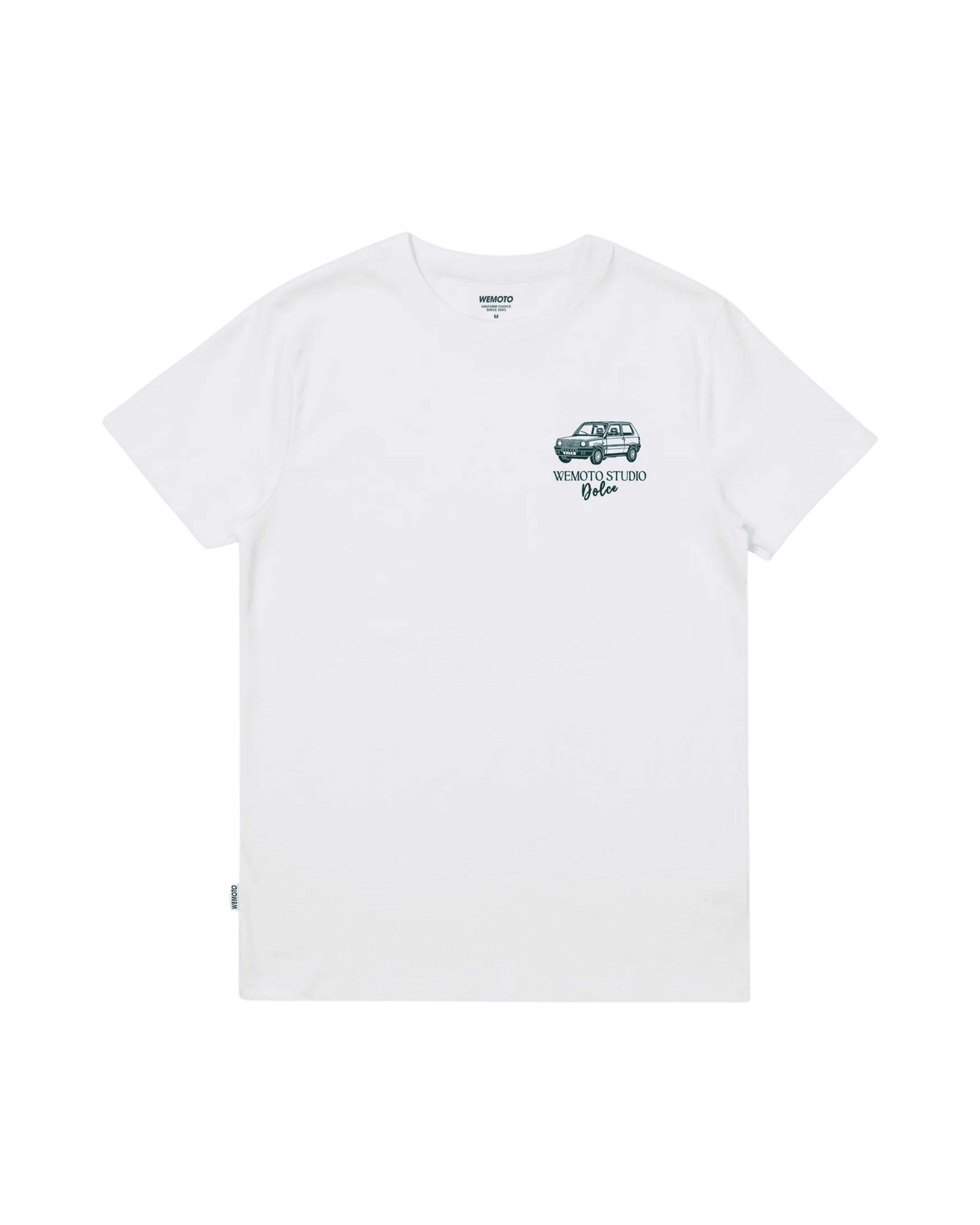 Camiseta WEMOTO Market White - ECRU