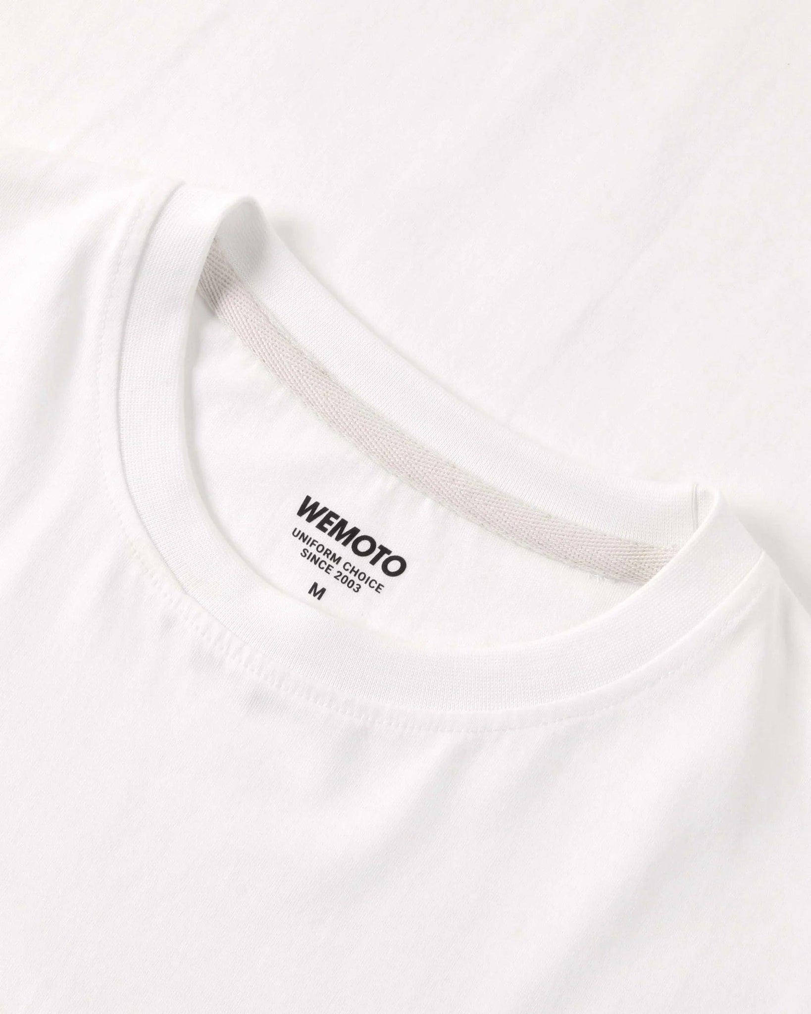 Camiseta WEMOTO Market White - ECRU