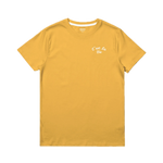 Camiseta WEMOTO Vie Ochre de Algodón Orgánico - ECRU