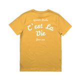 Camiseta WEMOTO Vie Ochre de Algodón Orgánico - ECRU