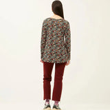 Camiseta Xantik Easy Off White Kaleidoscopic - ECRU