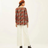 Camiseta Xantik Easy Off White Mikado - ECRU