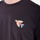 OLOW Magic Flower Carbon Black T-shirt