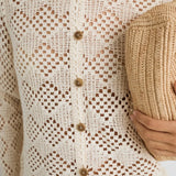 Strickjacke ESE O ESE Antonella Ecru 