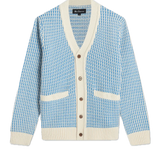Cárdigan B by Ben Sherman de Punto Texturizado - ECRU