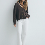 Cárdigan ESE O ESE Cocoon Coffee