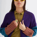 Cárdigan DrBloom Cielito Marrón - ECRU