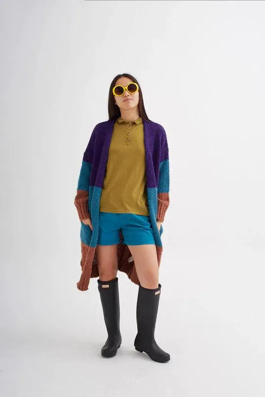 Cárdigan DrBloom Cielito Marrón - ECRU