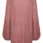 Cardigan ICHI Kamara Heather Rose - ECRU
