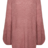Cardigan ICHI Kamara Heather Rose - ECRU