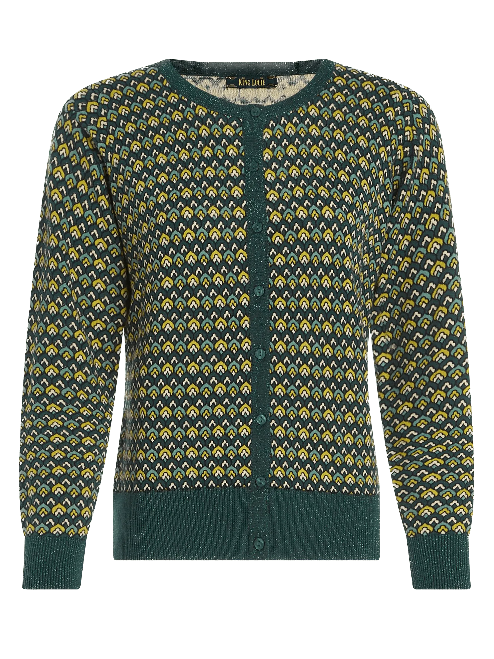 Cardigan King Louie Darling - ECRU