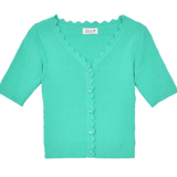 Cardigan Molly Bracken Turquoise - ECRU