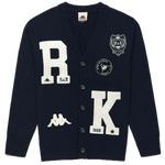Cardigan Robe di Kappa Unisex Buacha Azul - ECRU
