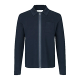 Cardigan Samsøe Samsøe Gunan X Zip 10490 Sky Captain - ECRU