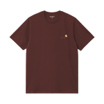 Camiseta Carhartt WIP American Script Amarone vista frontal