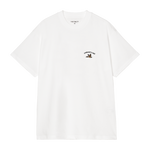 Camiseta Carhartt WIP Animated Ducks White flat frontal transparente