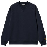 Sudadera CARHARTT WIP Chase Dark Navy / Gold