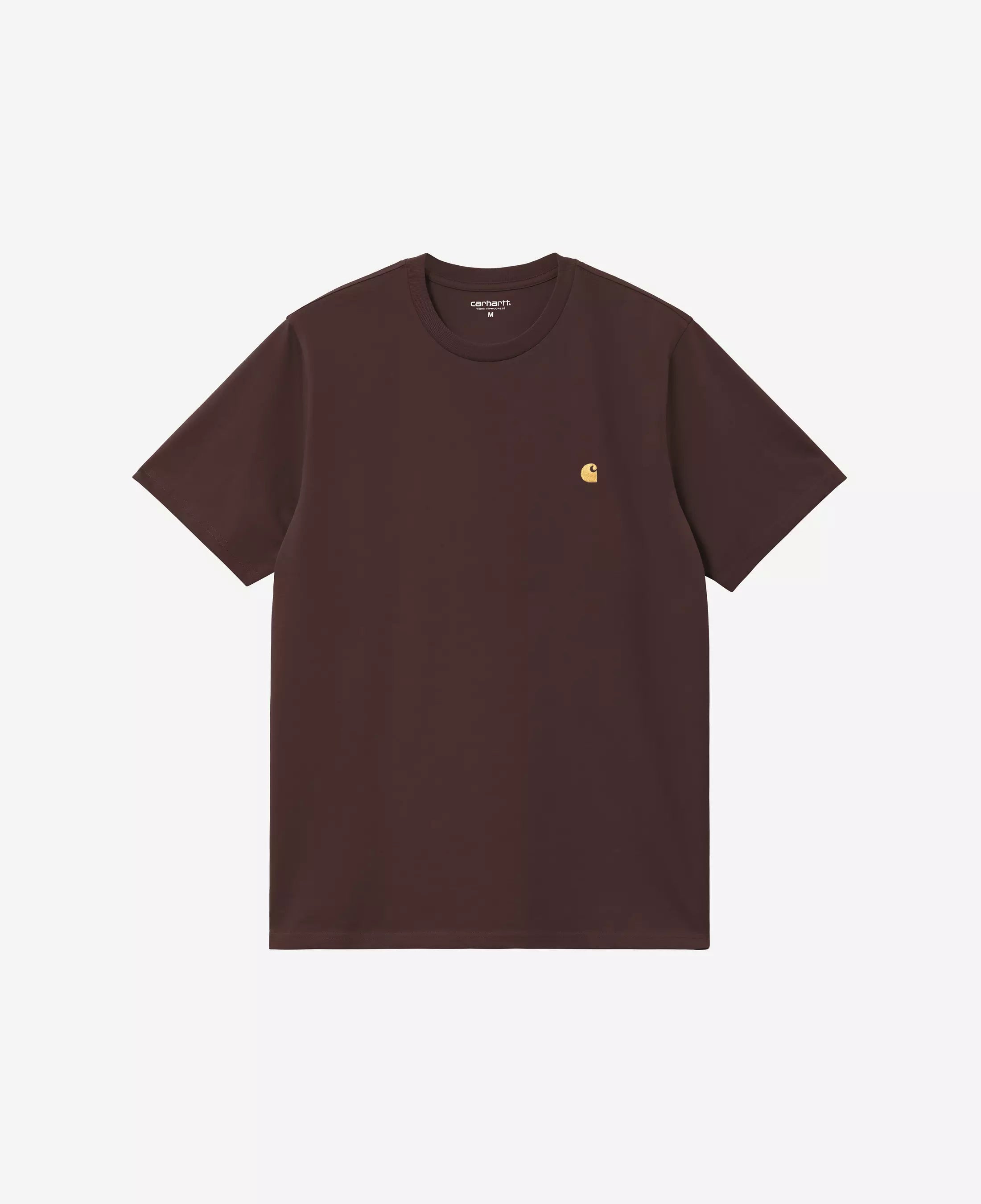 Camiseta CARHARTT WIP S/S Chase Palisander / Gold