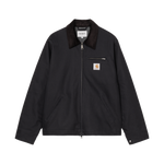 Chaqueta Carhartt WIP Detroit Dark Navy Black Rigid vista frontal