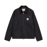 Chaqueta Carhartt WIP Detroit Dark Navy Black Rigid vista frontal