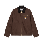 Chaqueta Carhartt WIP Detroit Tobacco Black vista frontal