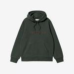 Sudadera CARHARTT WIP Hooded Carhartt Dark Scarab / Palisander