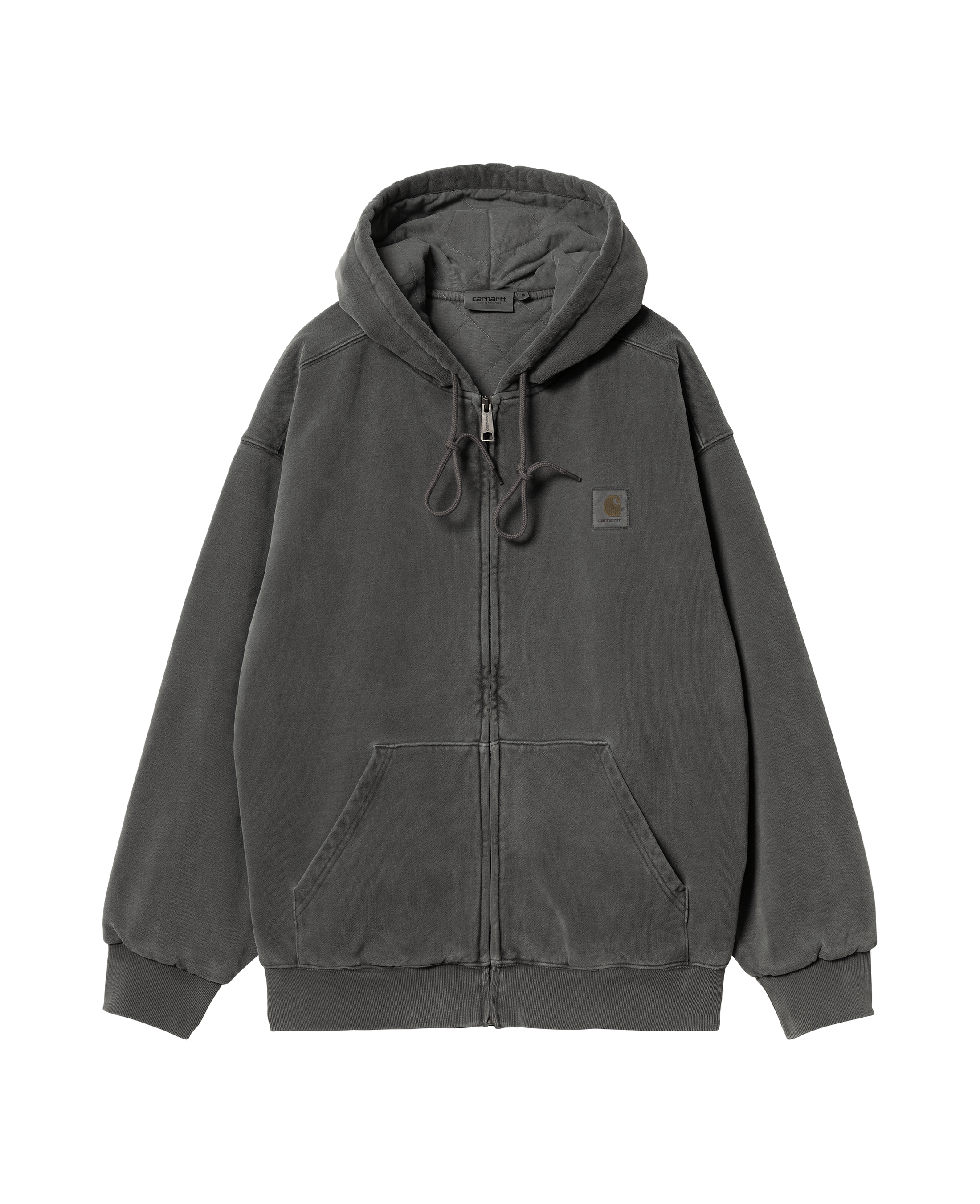 Sudadera Carhartt WIP Hooded Vista Jacket Black vista frontal