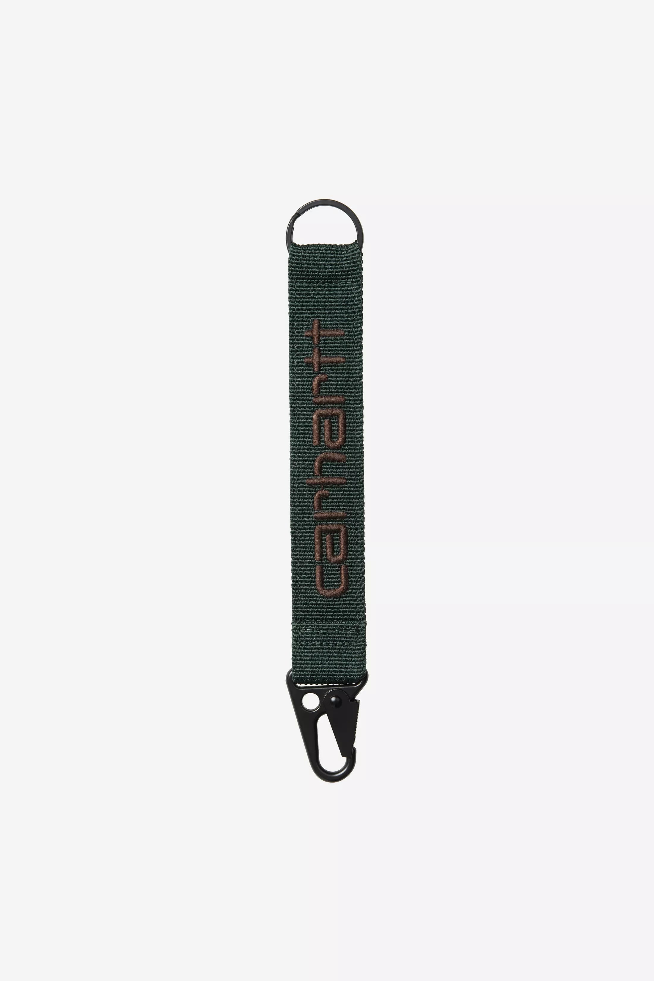 Llavero Carhartt WIP Jaden Dark Scarab Palisander vista posterior o detalle