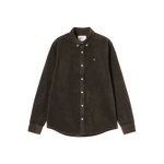 Camisa CARHARTT WIP L/S Madison Cord Tobacco