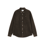 Camisa CARHARTT WIP L/S Madison Cord Tobacco