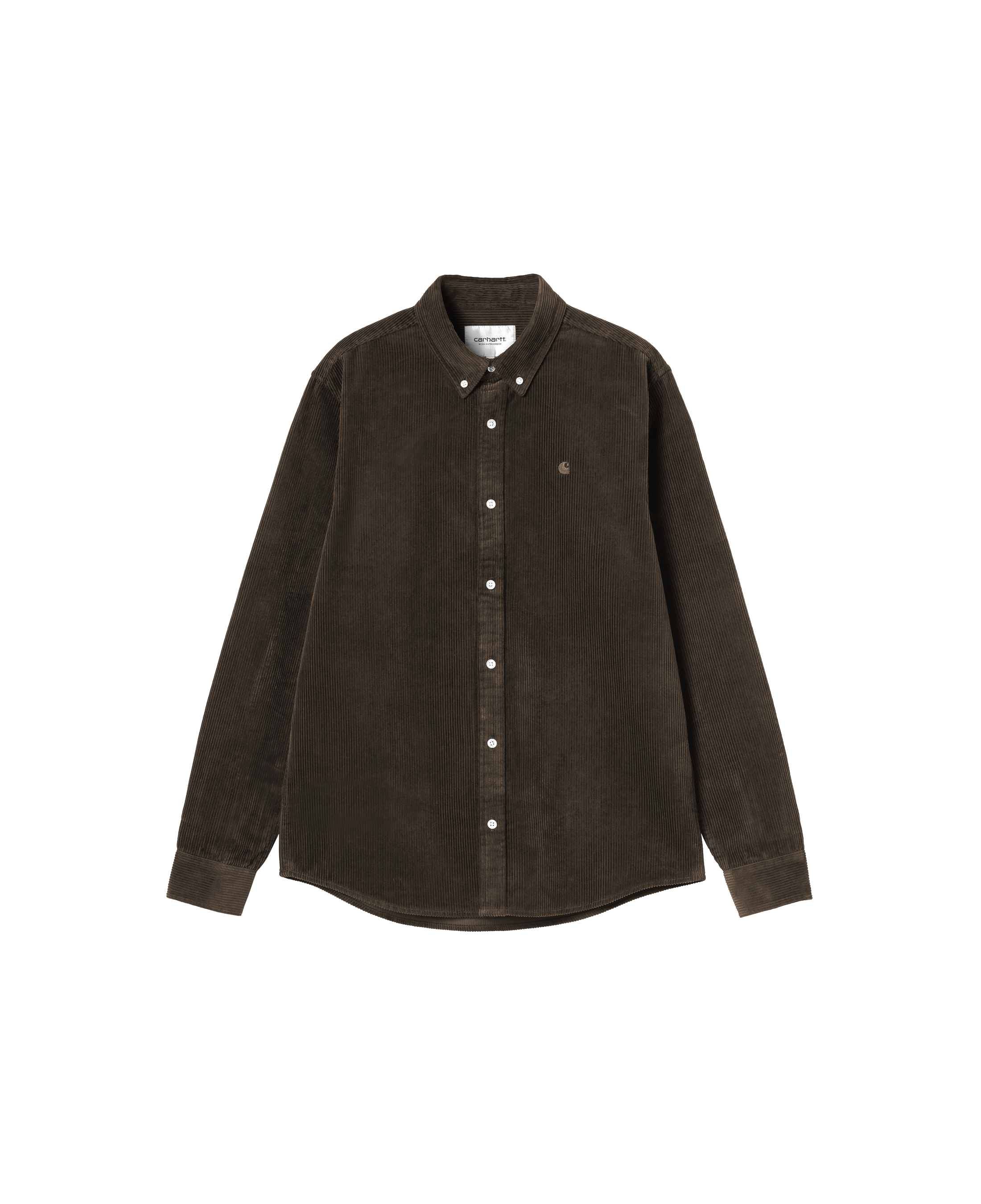 Camisa CARHARTT WIP L/S Madison Cord Tobacco