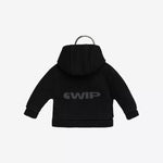 Llavero Carhartt WIP Mini Active Jacket Black vista posterior o detalle
