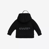 Llavero Carhartt WIP Mini Active Jacket Black vista posterior o detalle