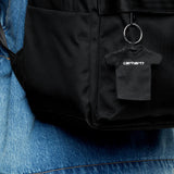 Llavero Carhartt WIP Mini Script T-Shirt Black en uso