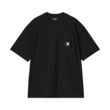 Camiseta Carhartt WIP OG Loose Pocket Black vista frontal