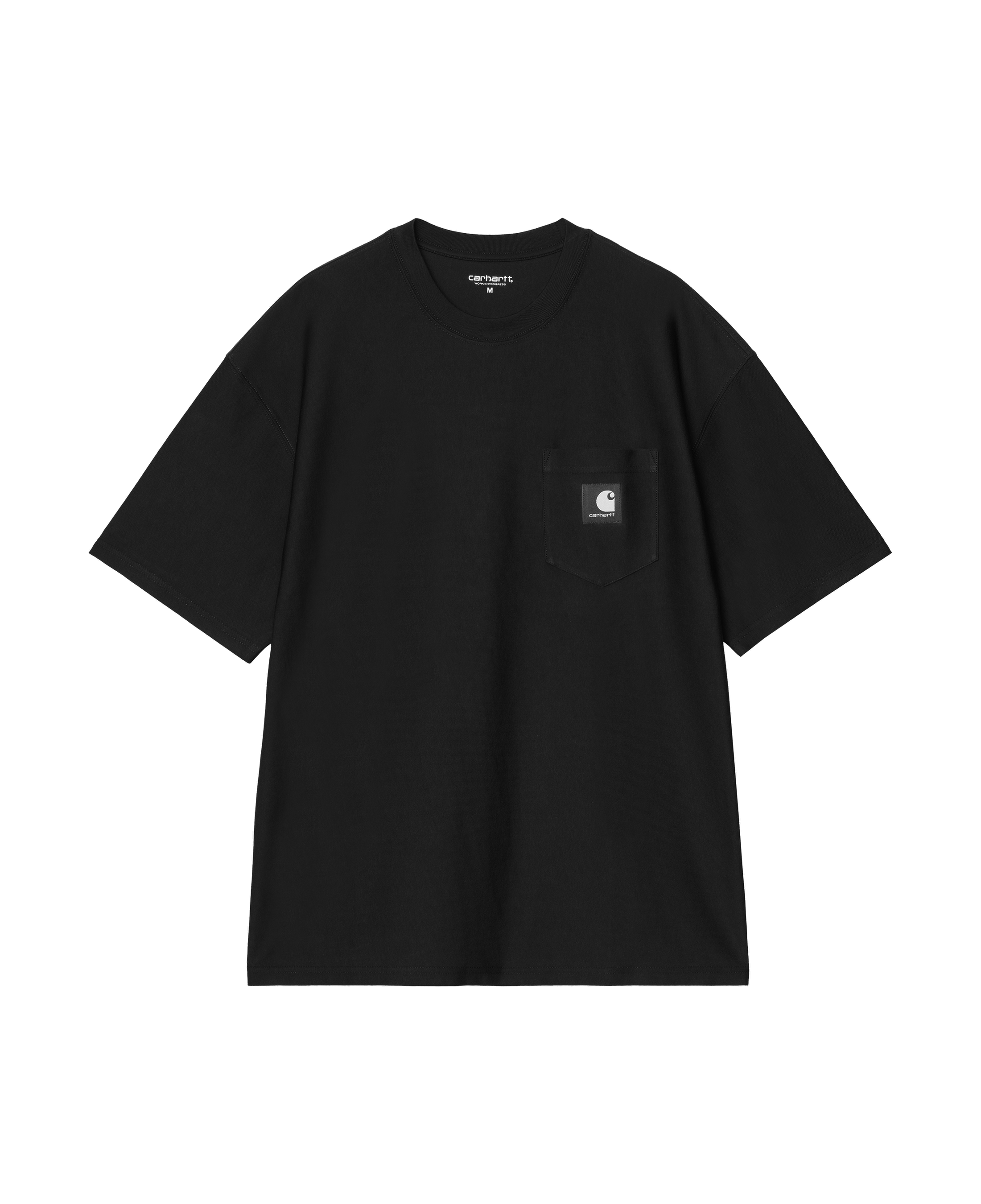 Camiseta Carhartt WIP OG Loose Pocket Black vista frontal