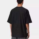 Camiseta Carhartt WIP OG Loose Pocket Black vista trasera en modelo