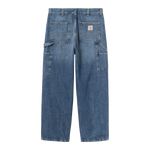 Pantalón Carhartt WIP OG Single Knee Blue Marble vista frontal