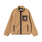 Chaqueta Carhartt WIP Prentis Dusty Hamilton Tobacco vista frontal