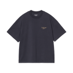 Camiseta Carhartt WIP Signature Dark Navy vista frontal